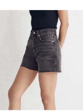 Madewell relaxed mid-length denim shorts